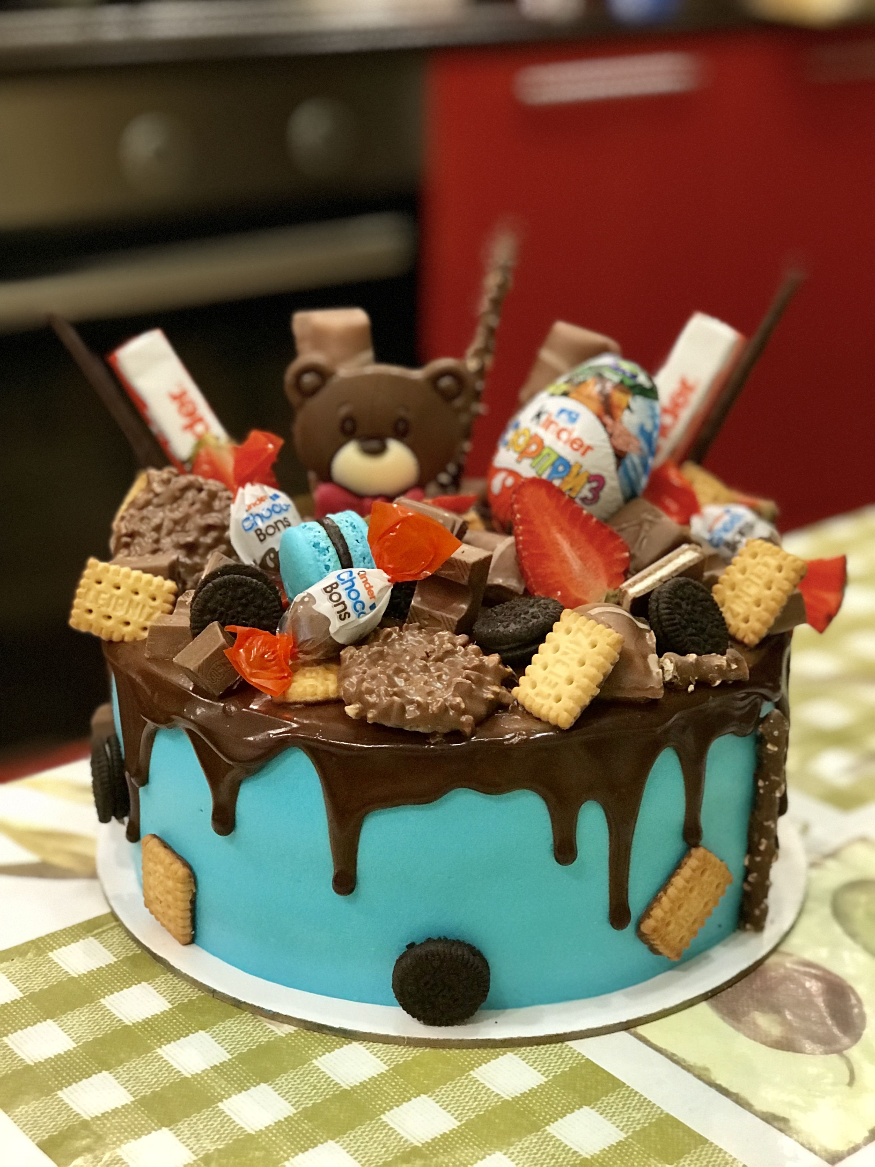 Детский торт на день рождения, 74 рецепта приготовления с фото пошагово на webmaster-korolev.ru