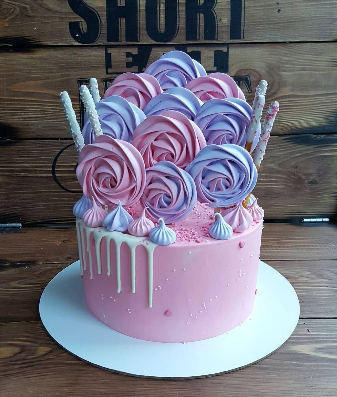 Безе с кремом чиз