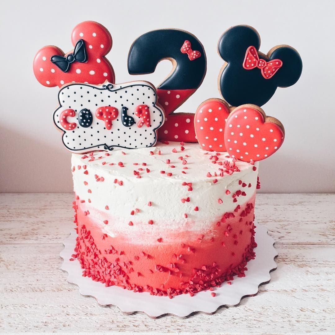 Торт с Микки Маусом для мальчика 5 лет