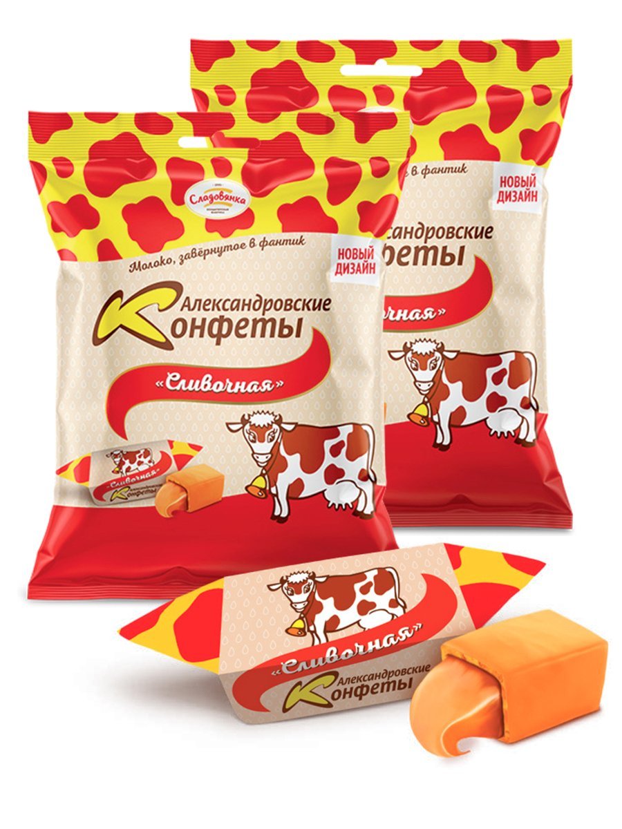 Конфеты коровка Александровская