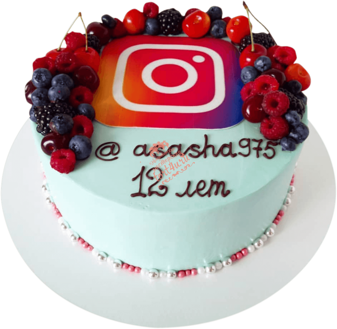 Торт лайки 10 лет