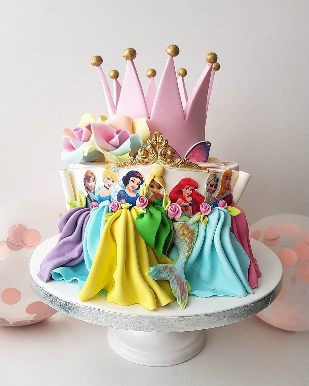 Торт с принцесой