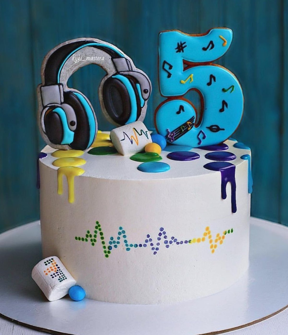 Торт на 5 лет мальчику