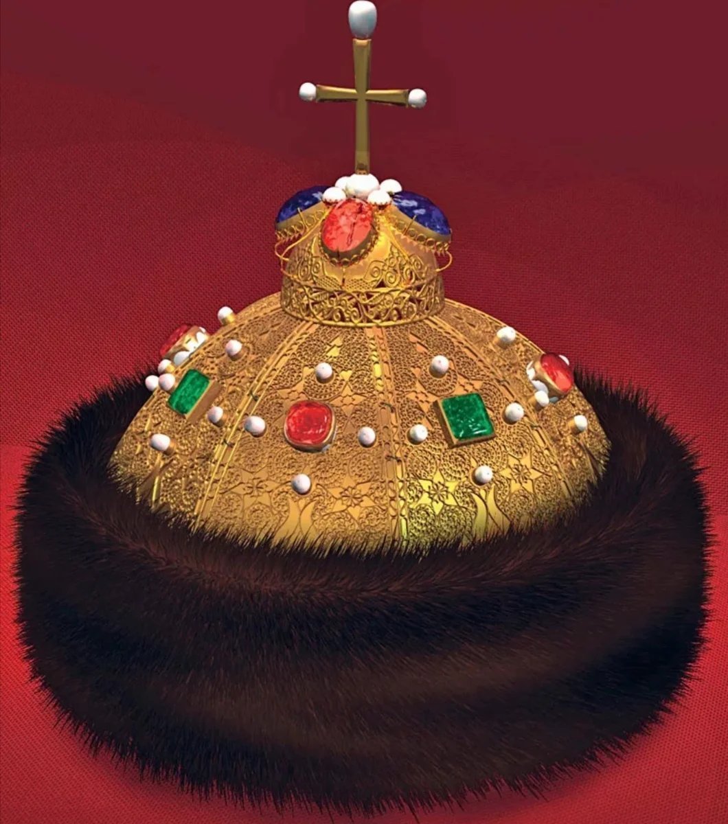 Новогодний торт с леденцами