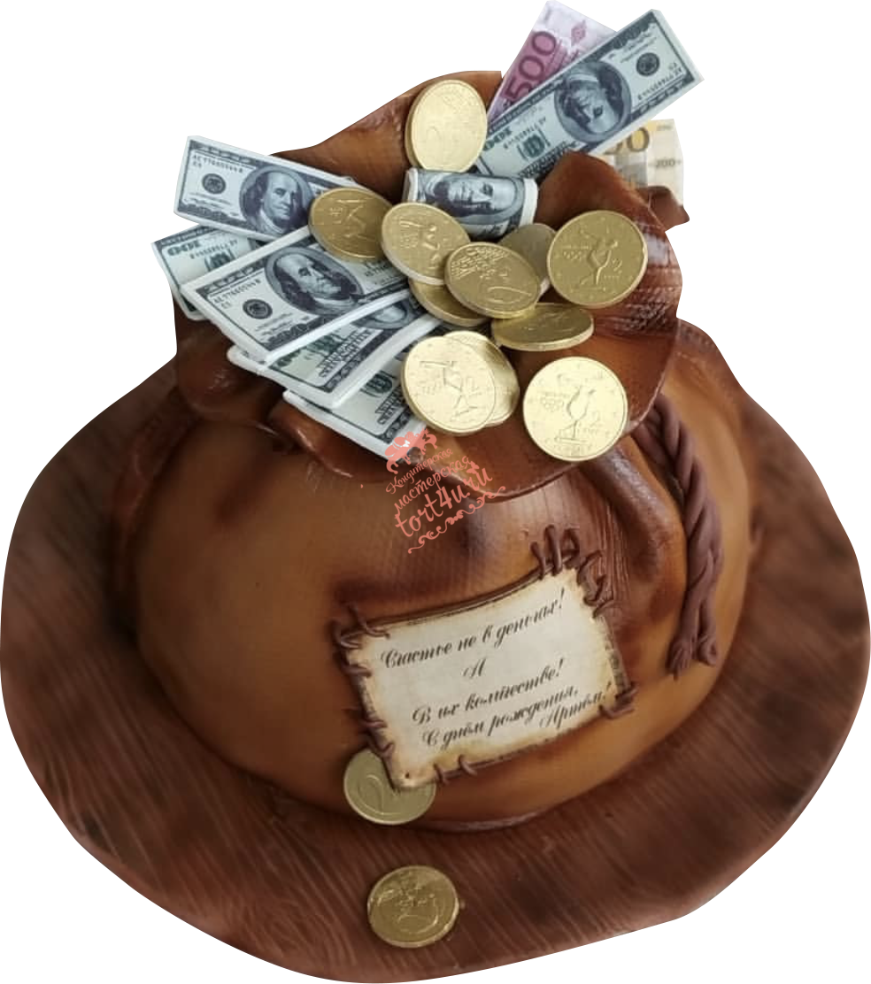 Украшение торта сладостями