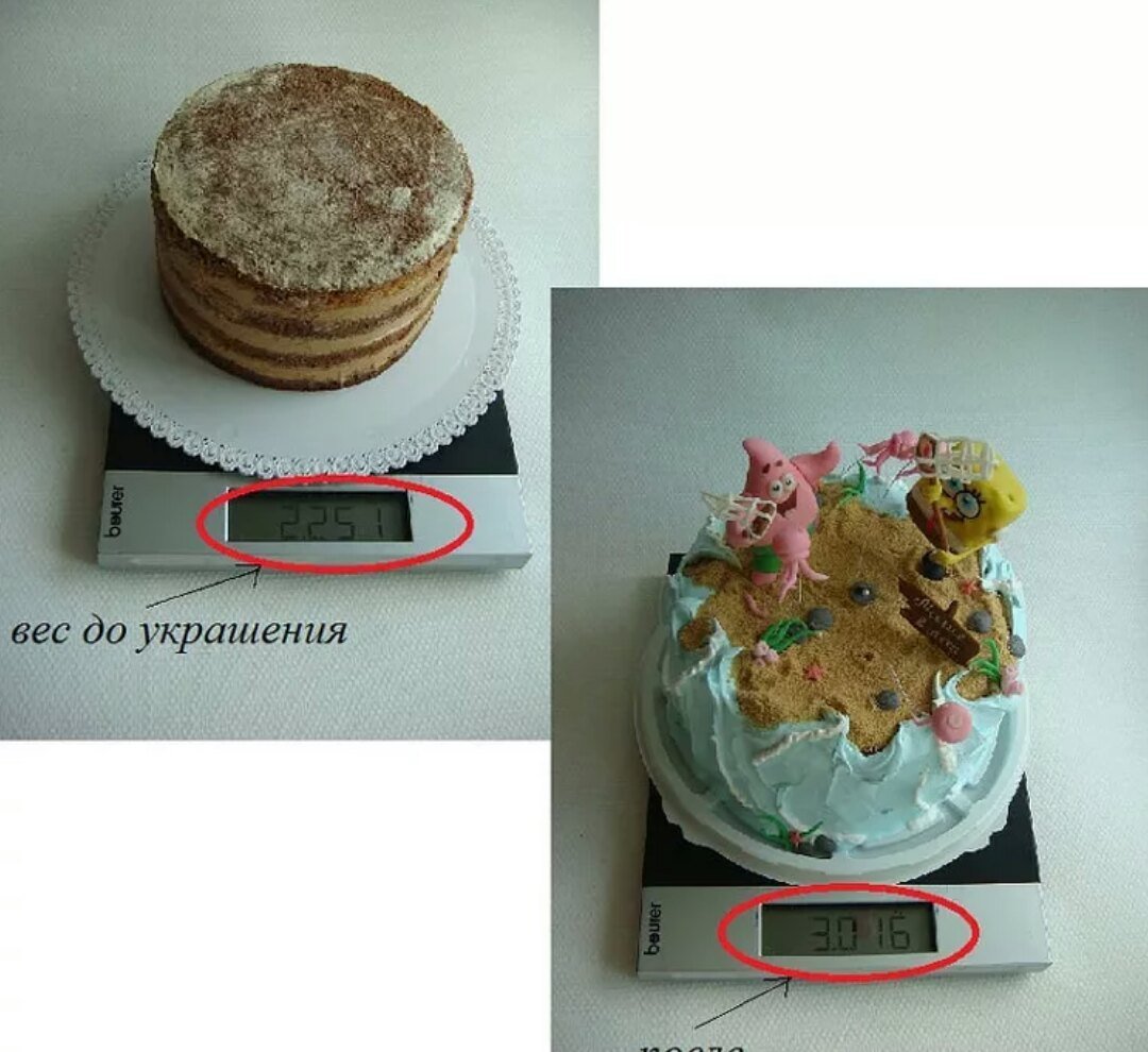 Килограммовый торт