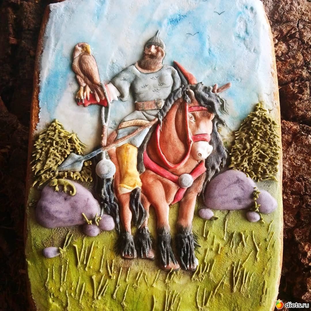 Торт Мадагаскар с пряниками