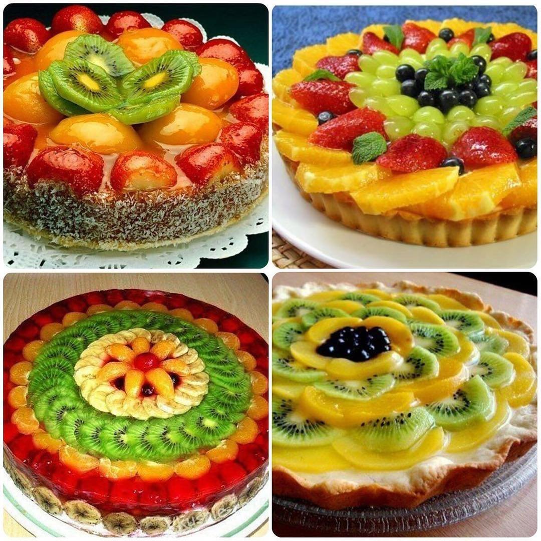 Торт маракуйя с карамелью