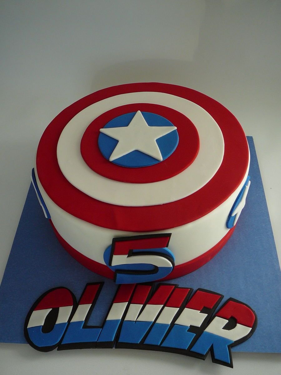 Capitan America торт