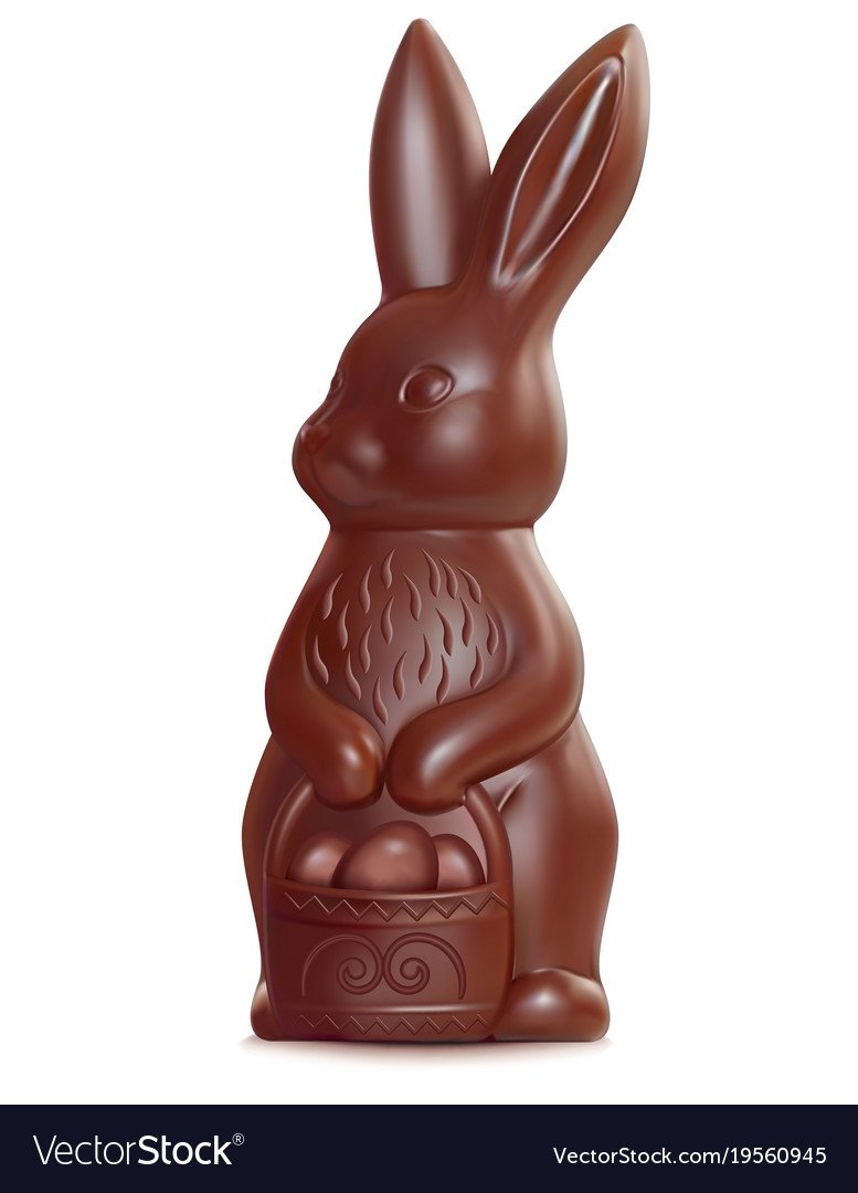 Зайчик шоколадный цветочный Lindt, 100г