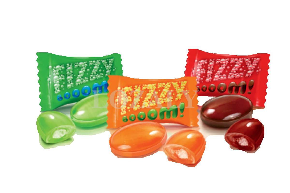 Конфеты шипучка Roshen