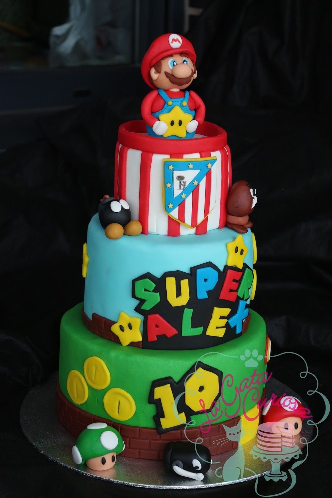 Super Mario торт