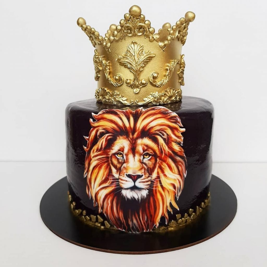 Торт Лев для мальчика 5 лет