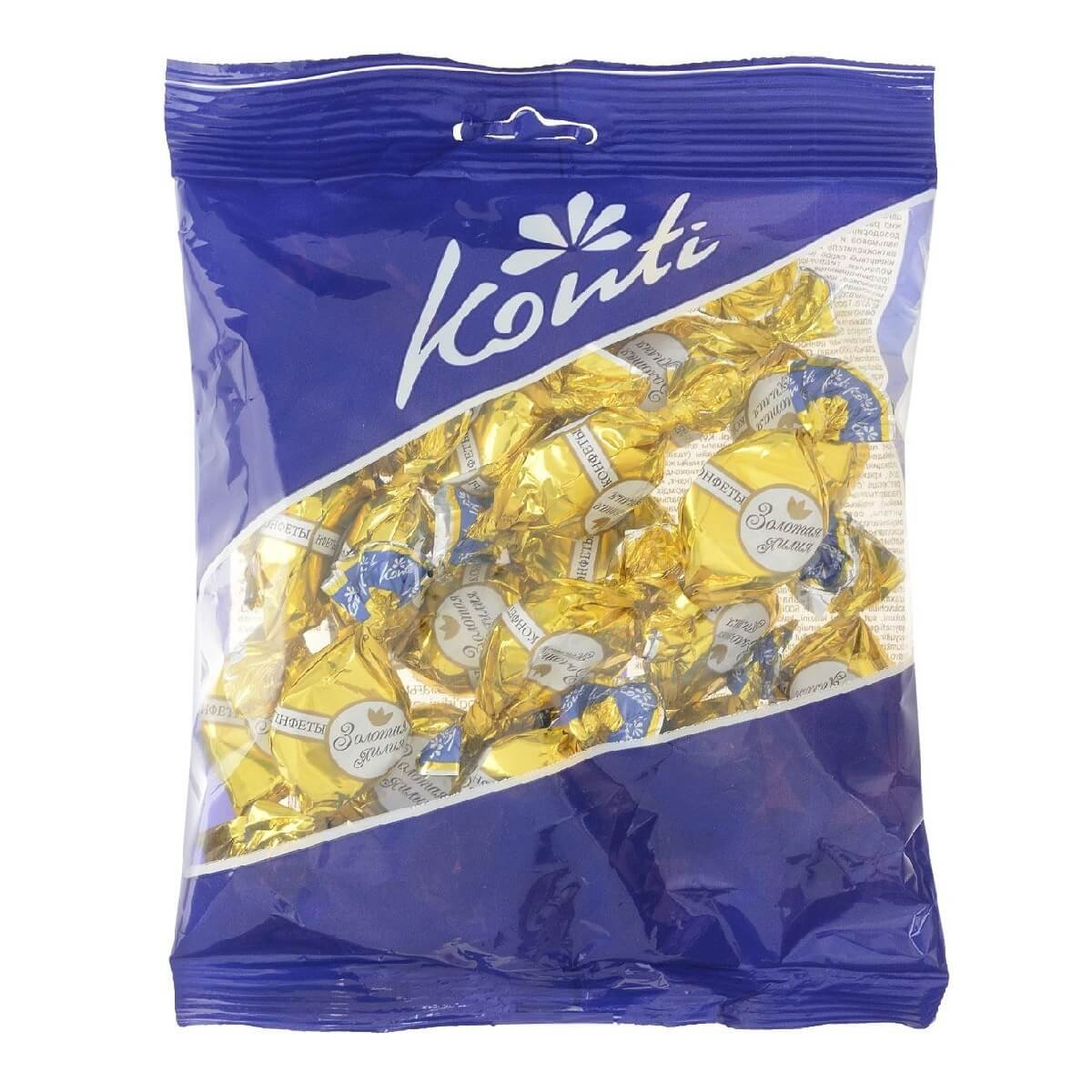 Конфеты Конти Золотая Лилия
