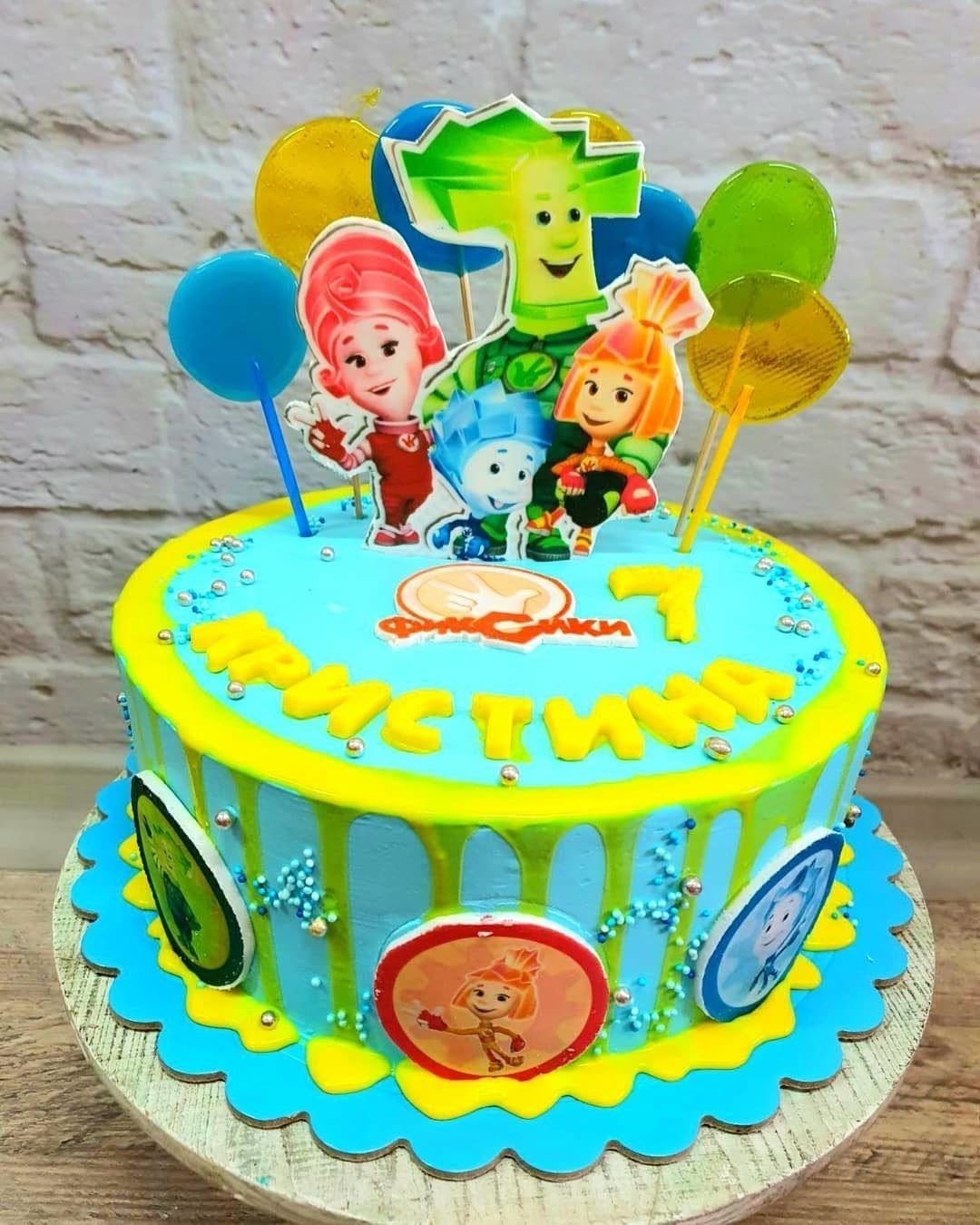 Торт Фиксики для девочки