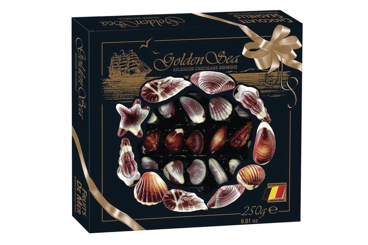 Шоколадные конфеты "ракушки" Maitre Truffout 250гр