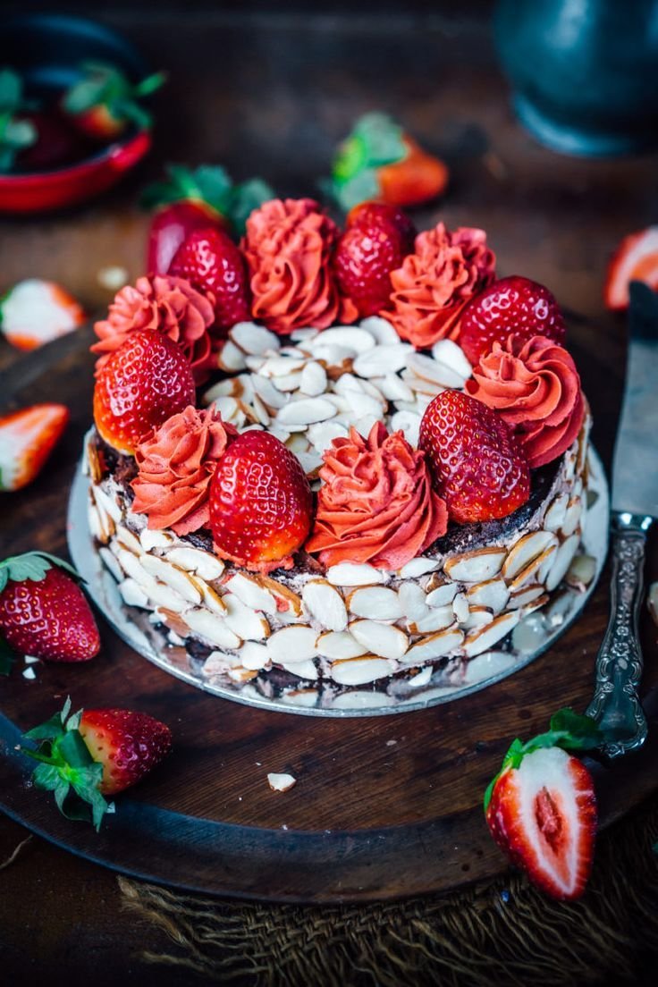 Миндальный пирог Almond