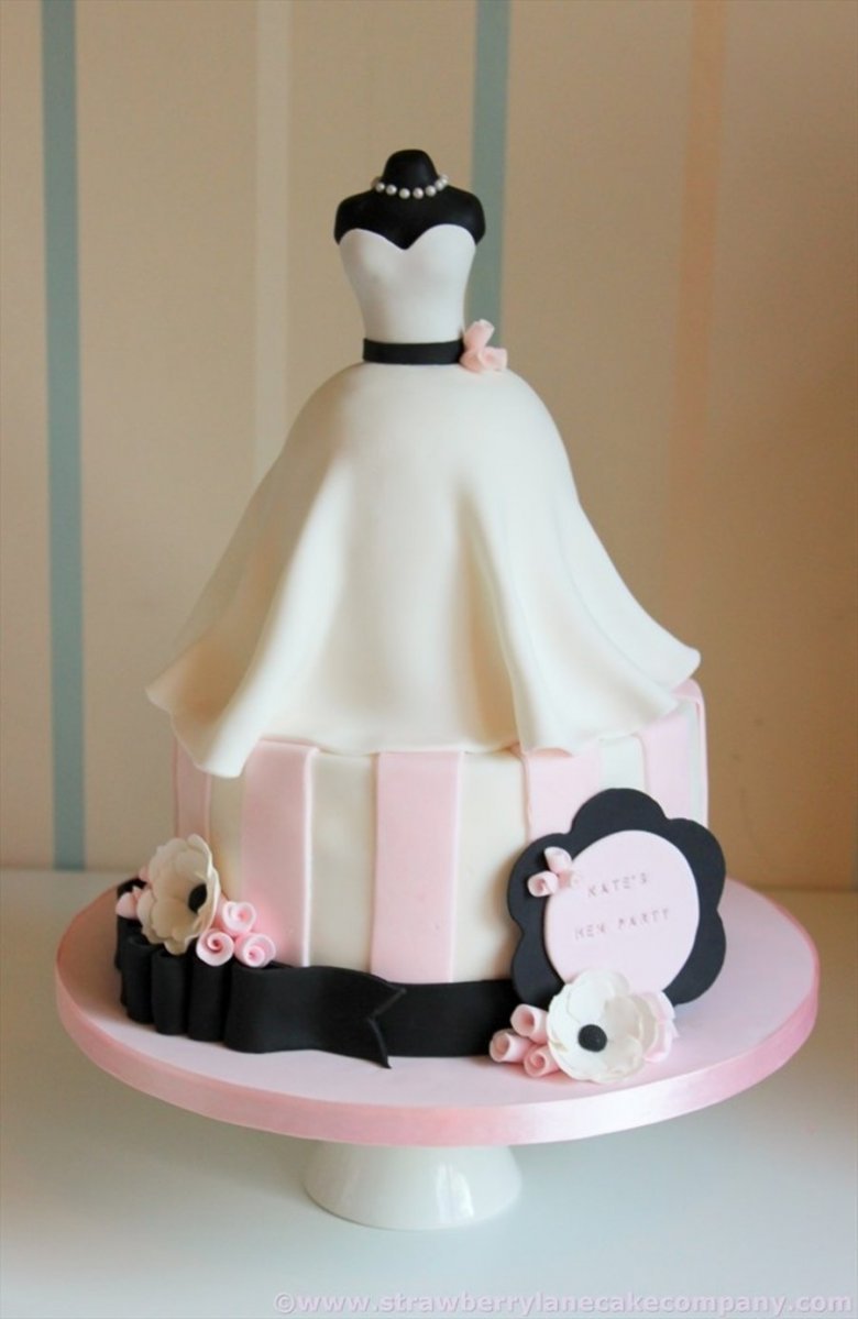 Торт на девичник Bride to be