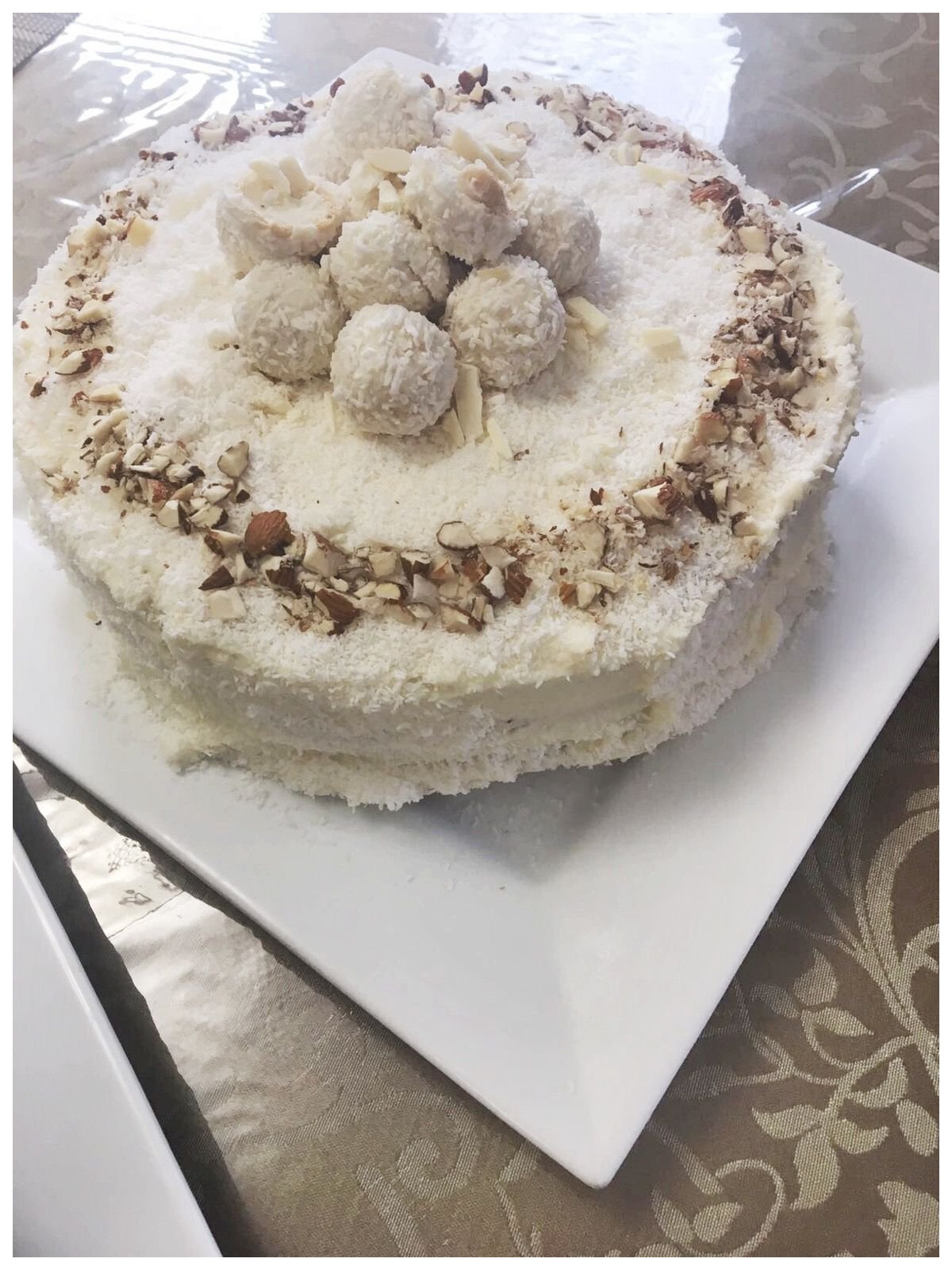 Торт Кокос-маракуйя