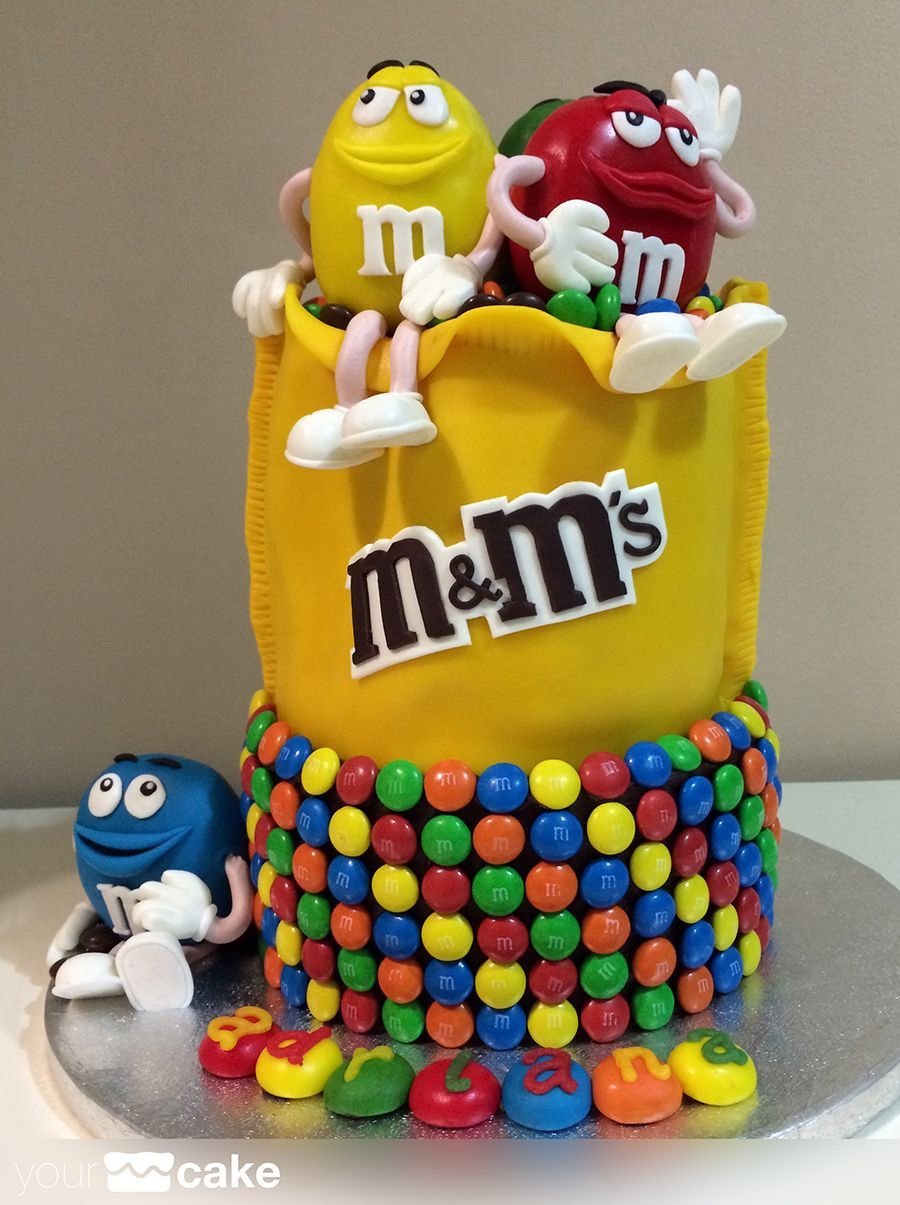 Торт m&m s