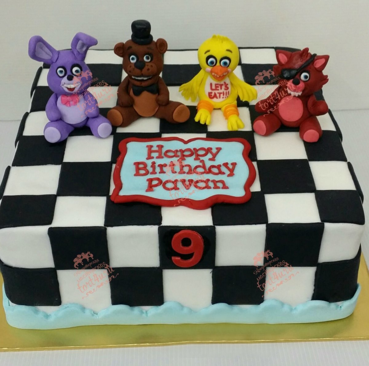 Торт FNAF 9
