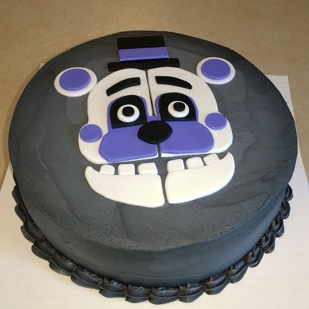 Торт Five Nights at Freddy's на день рождения 12