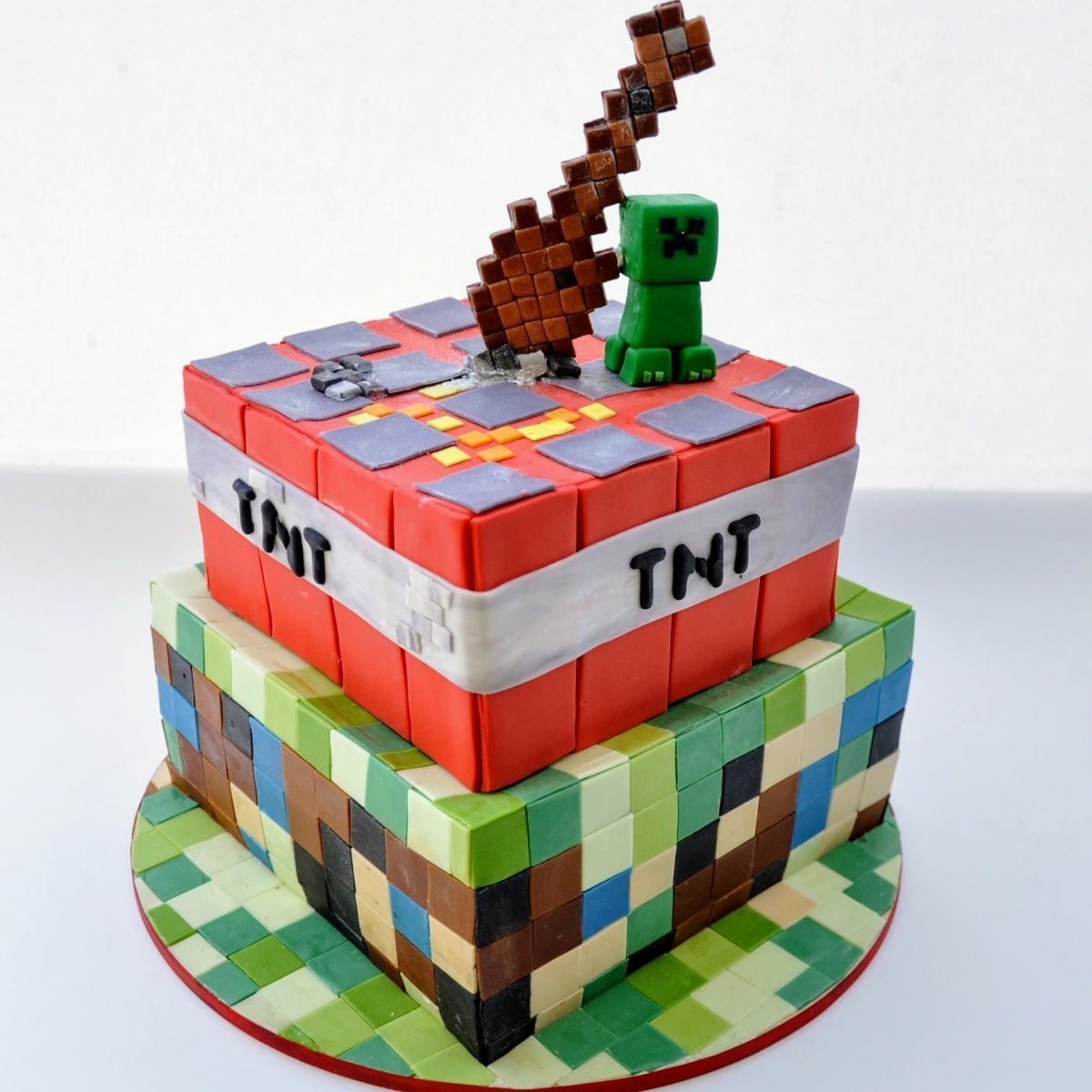 Minecraft Cake