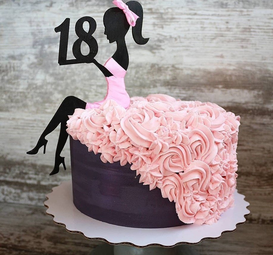 Торт на 18 лет девушке