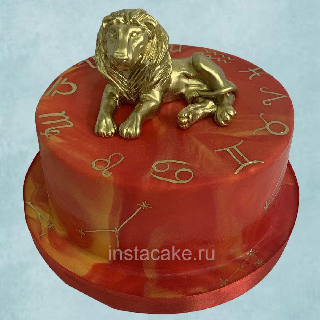 Торт знаку Лев