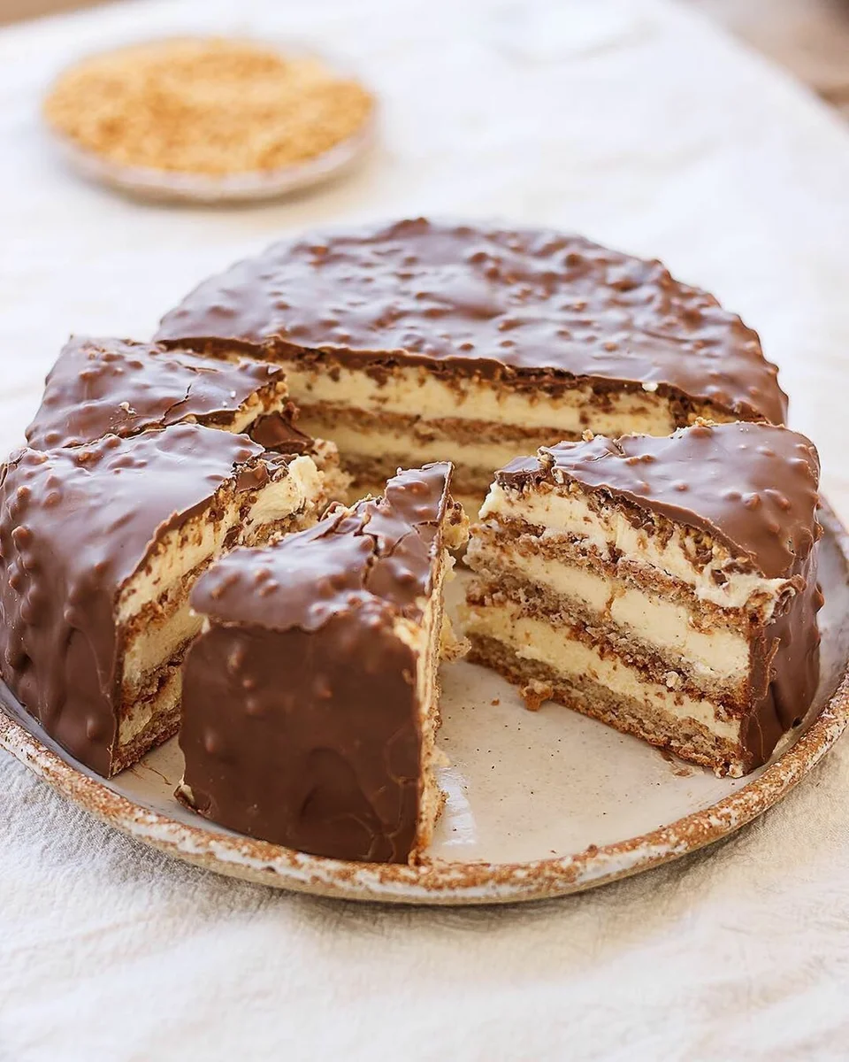 Легкий нежный торт