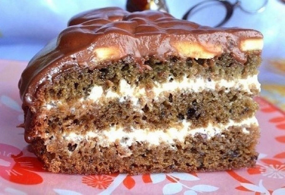 Тортик с орешками