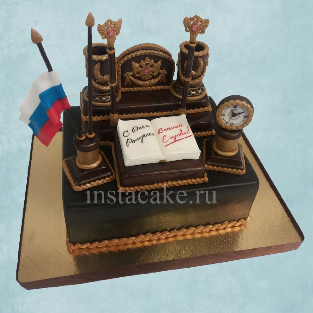 Торт для мужчины с бутылкой