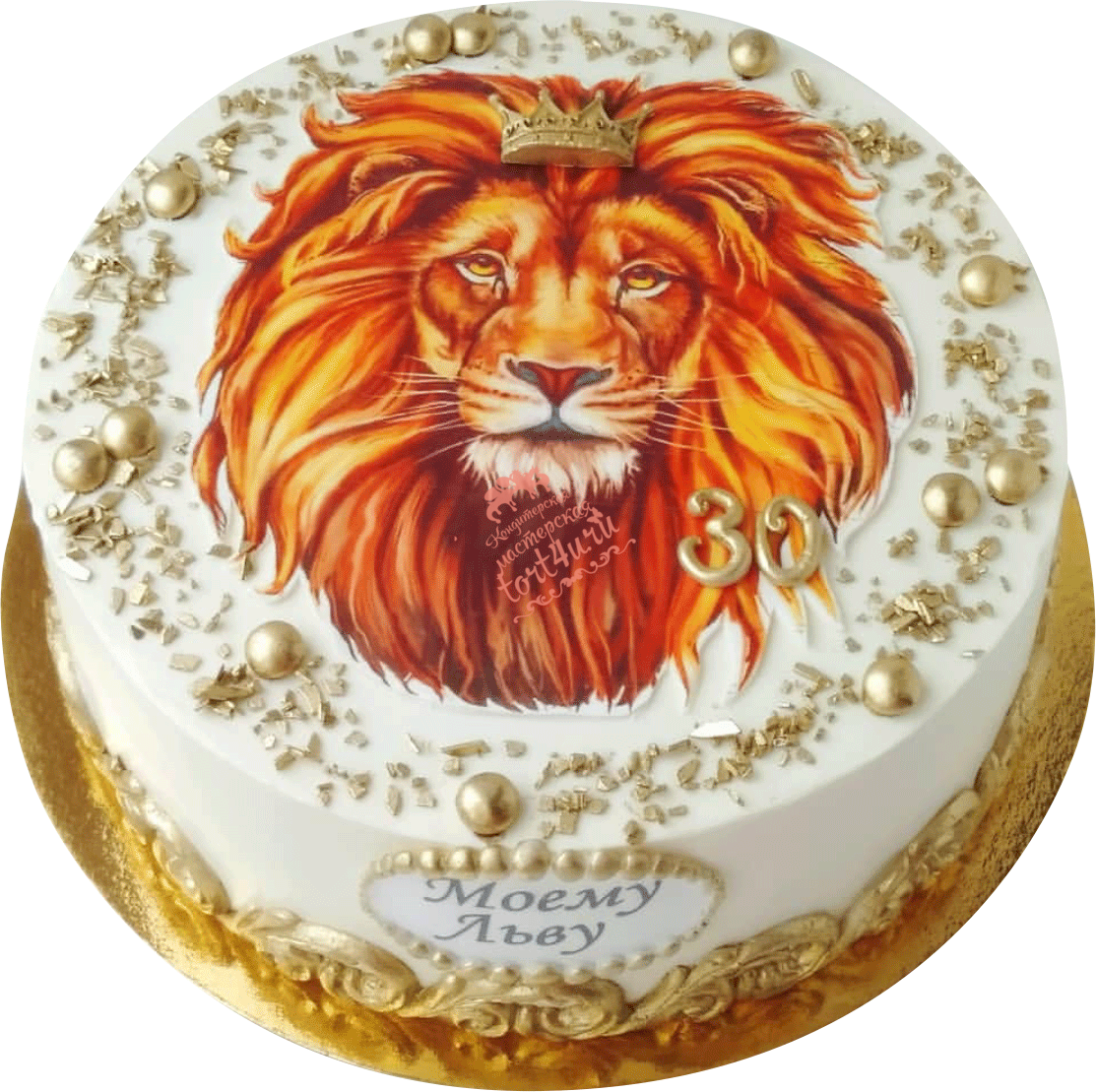 Торт Король Лев с короной
