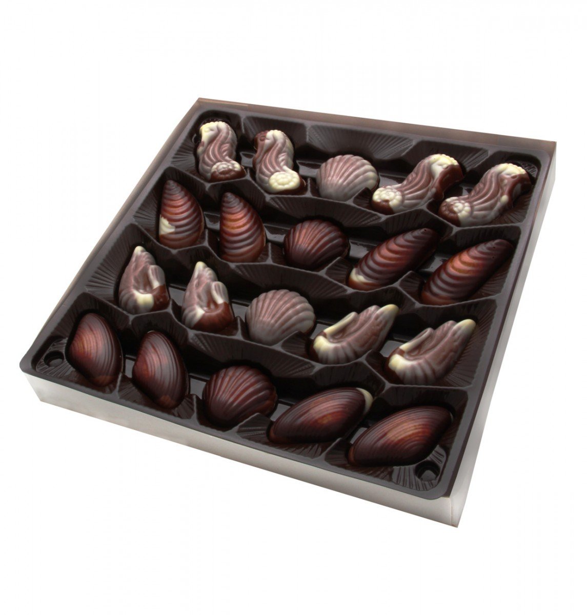 Шоколадные конфеты "ракушки" Maitre Truffout 250гр
