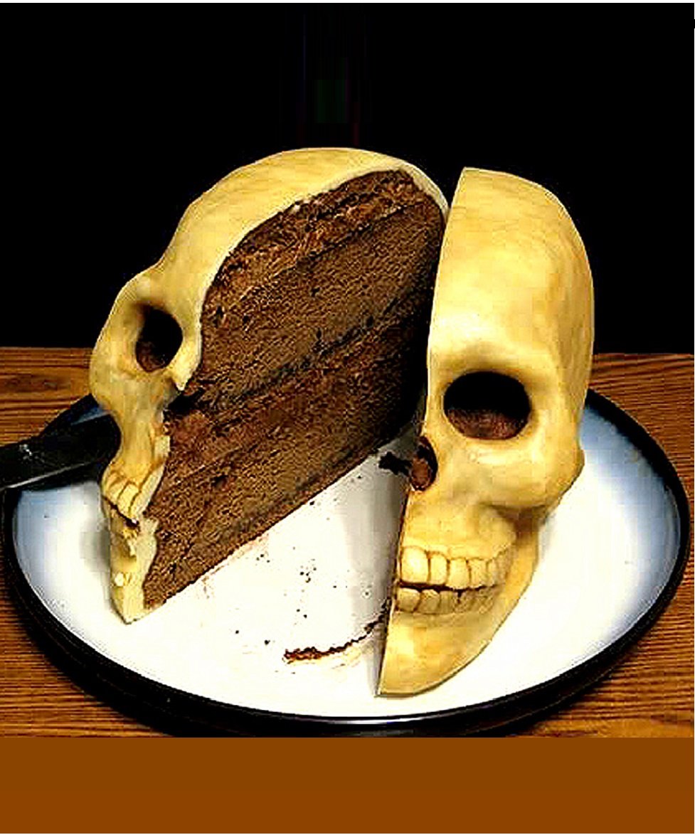 Страшные домашние торты