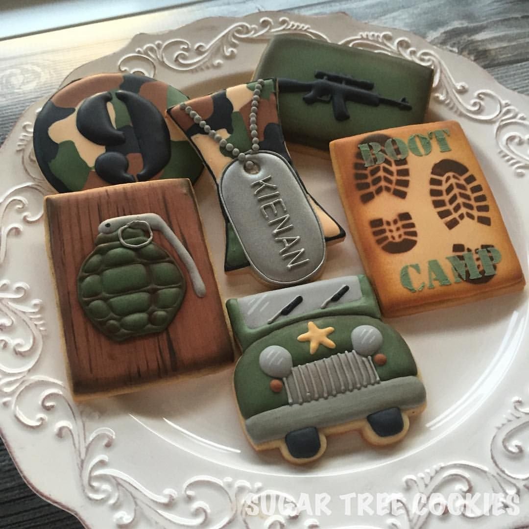 Торт для военного мужчины