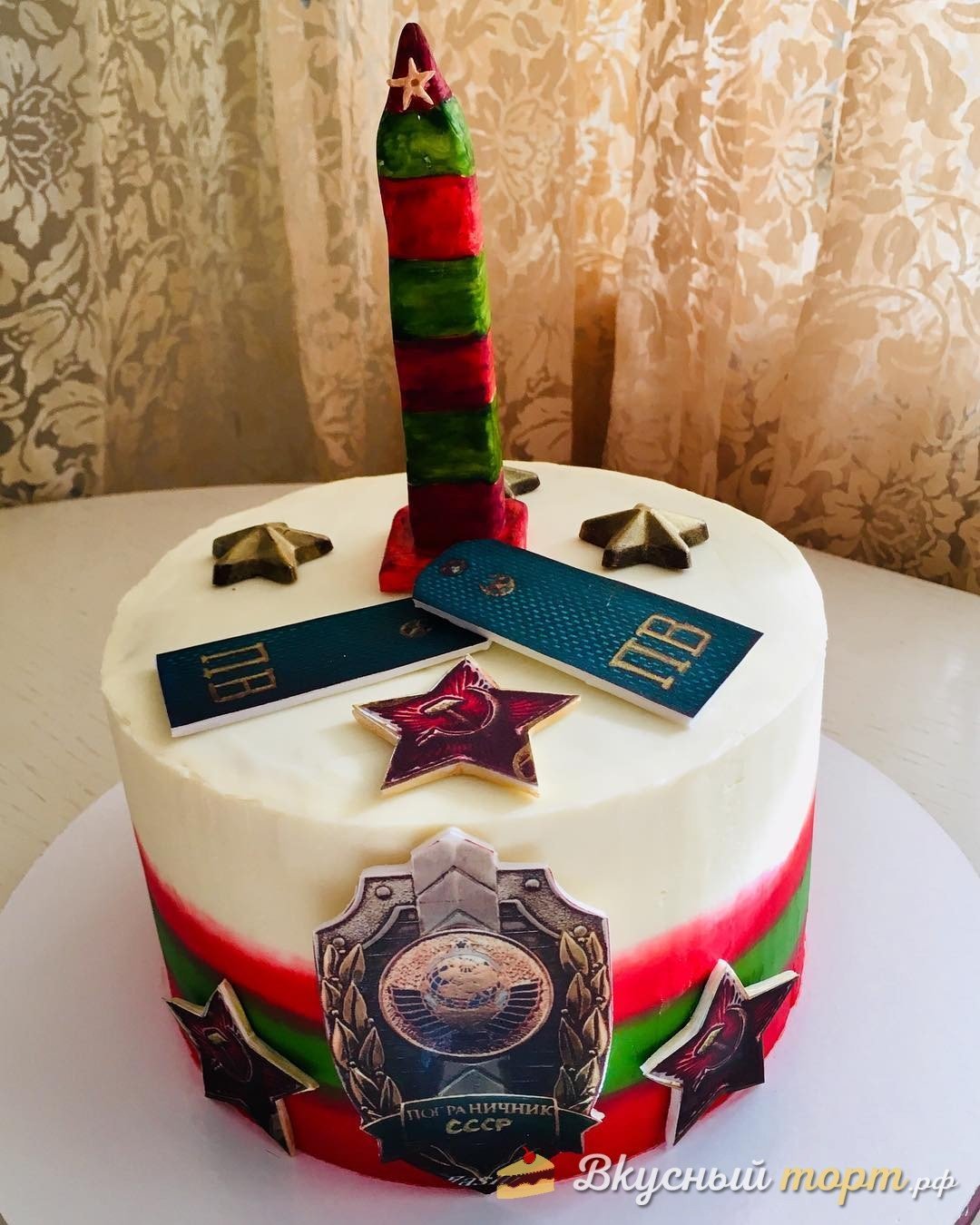 Торт для мужчины пограничника