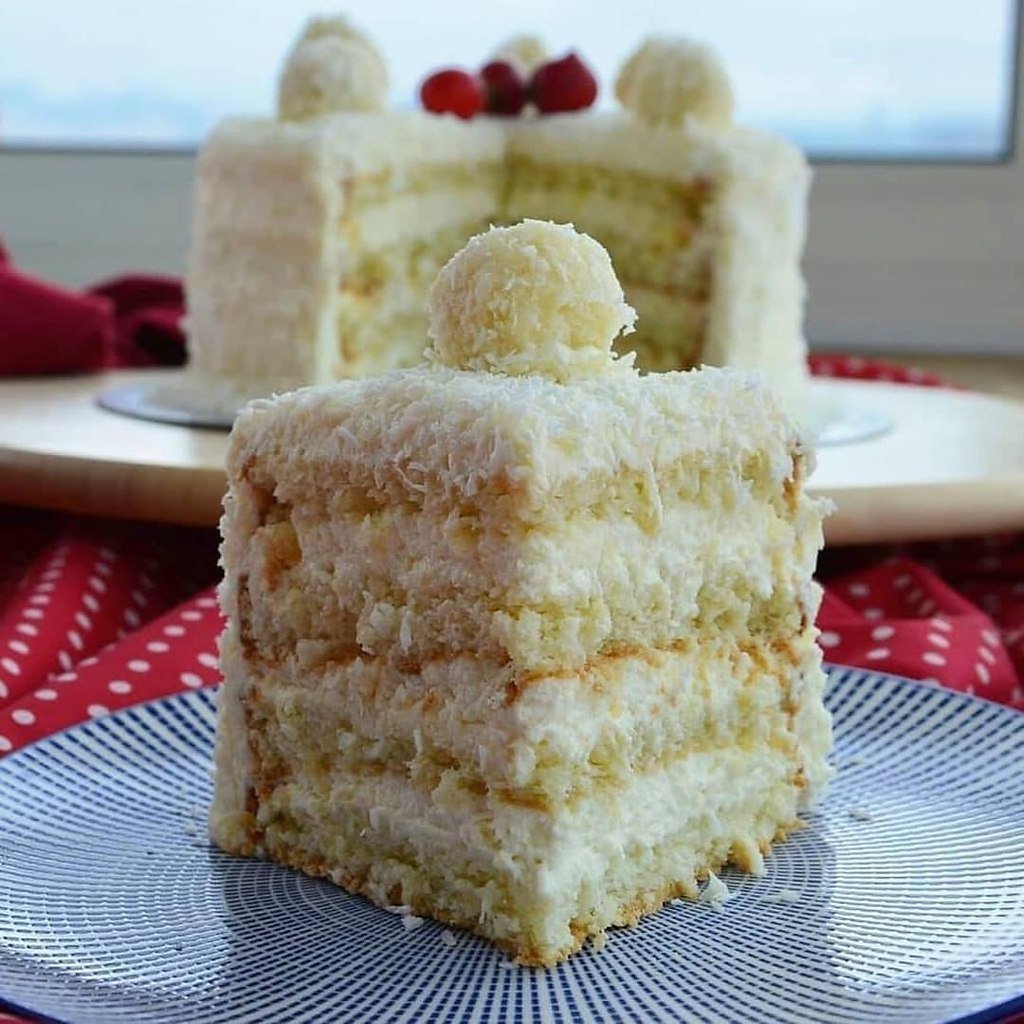 Кокосовый торт Raffaello