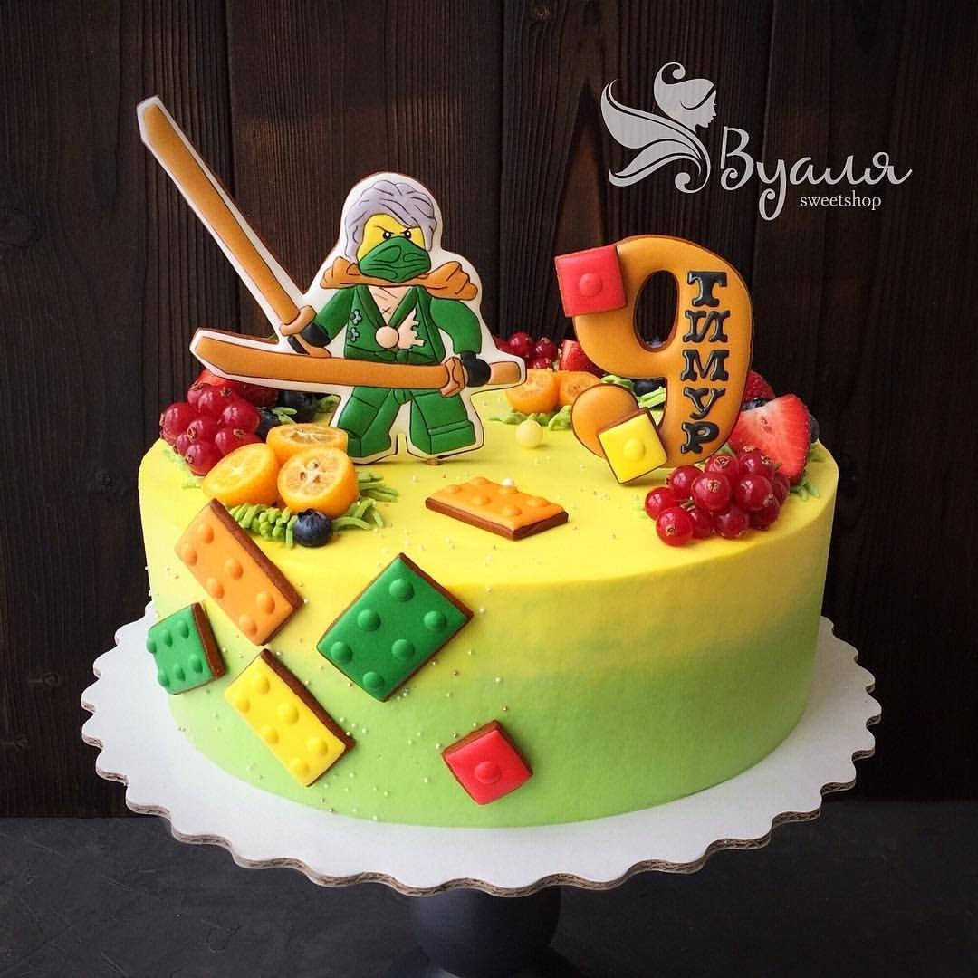 Торт LEGO Ниндзяго