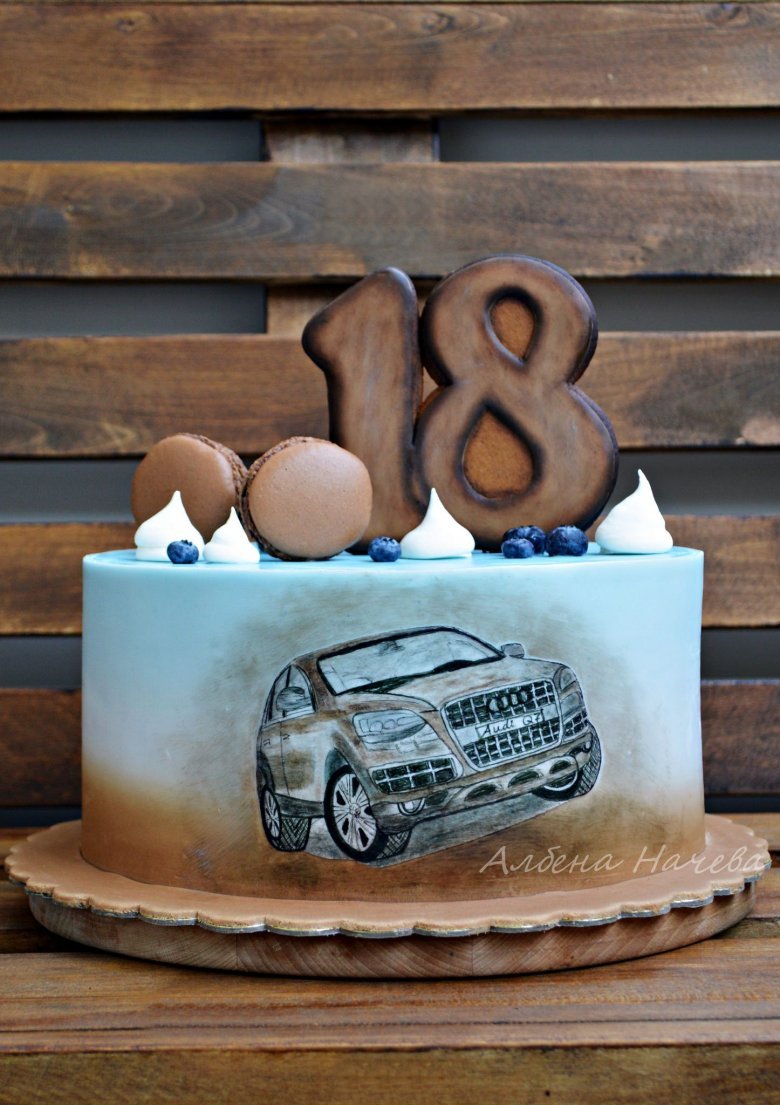 Торт машина Mini Cooper