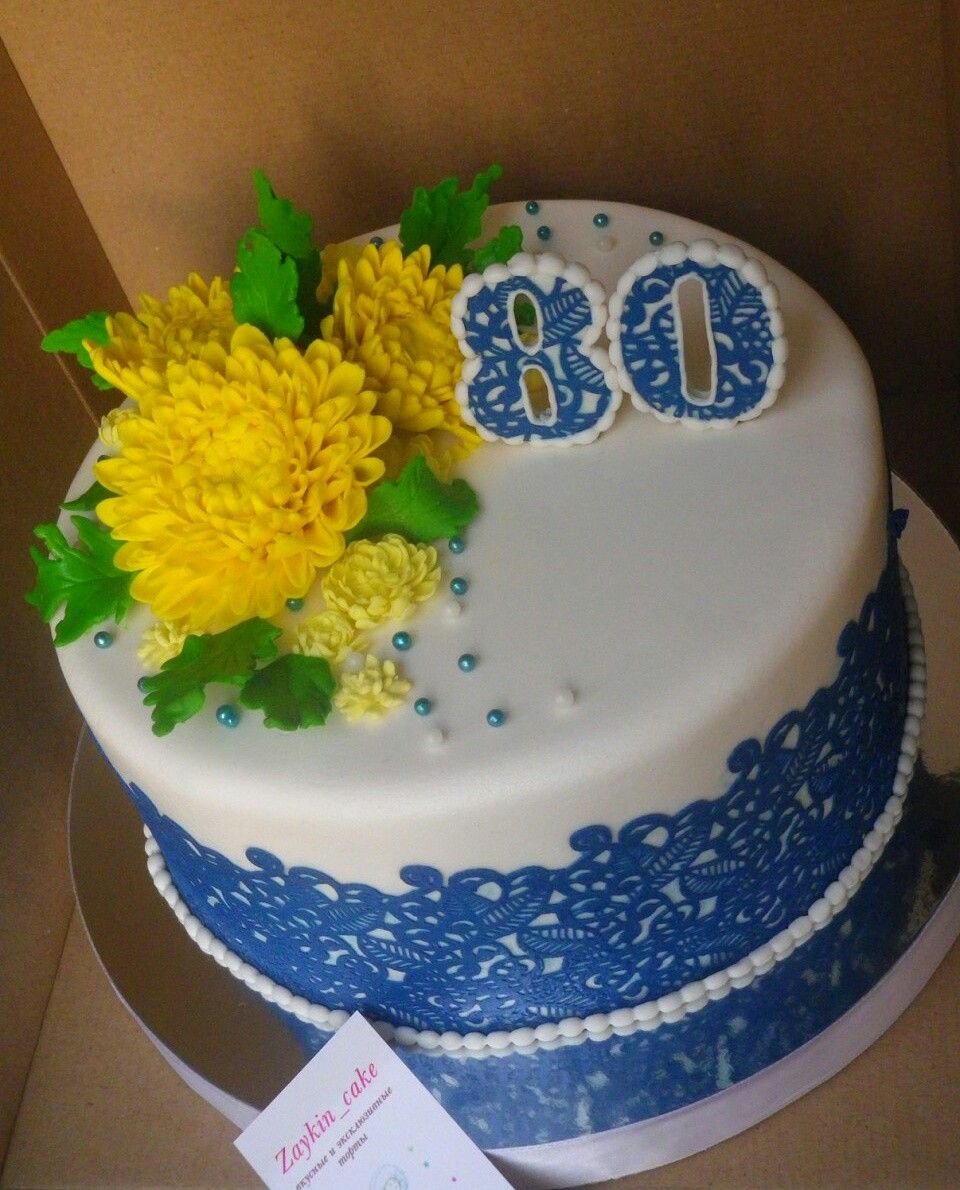 Торт на юбилей бабушке 85 лет
