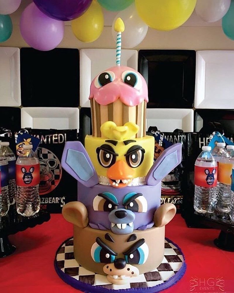 Торт Five Nights at Freddy's