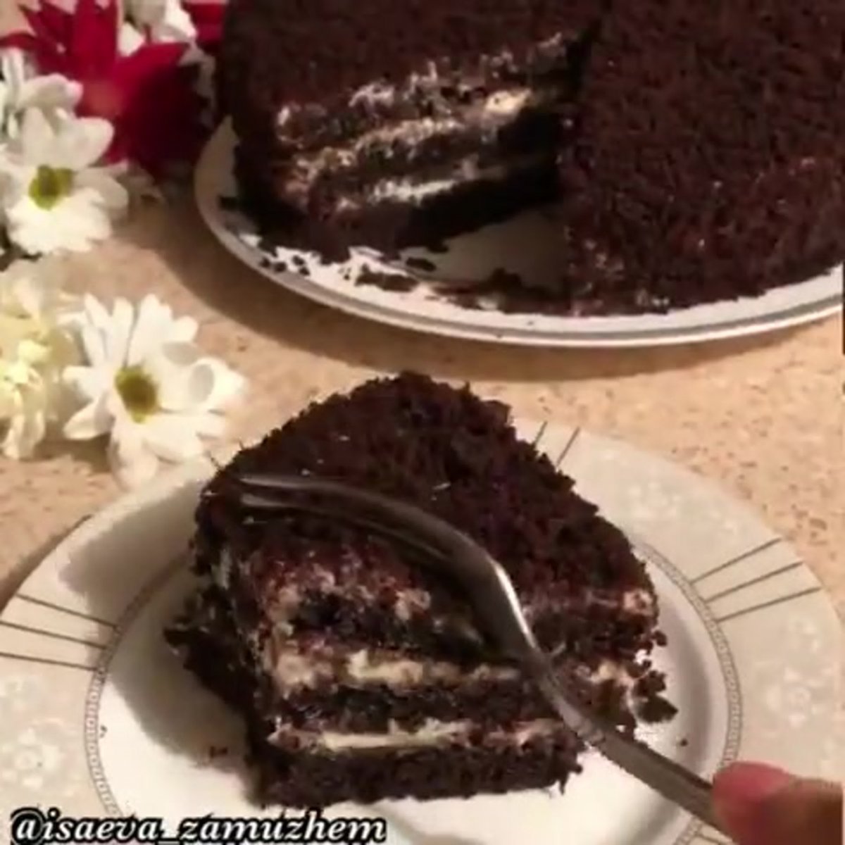Торт Мишель черный принц