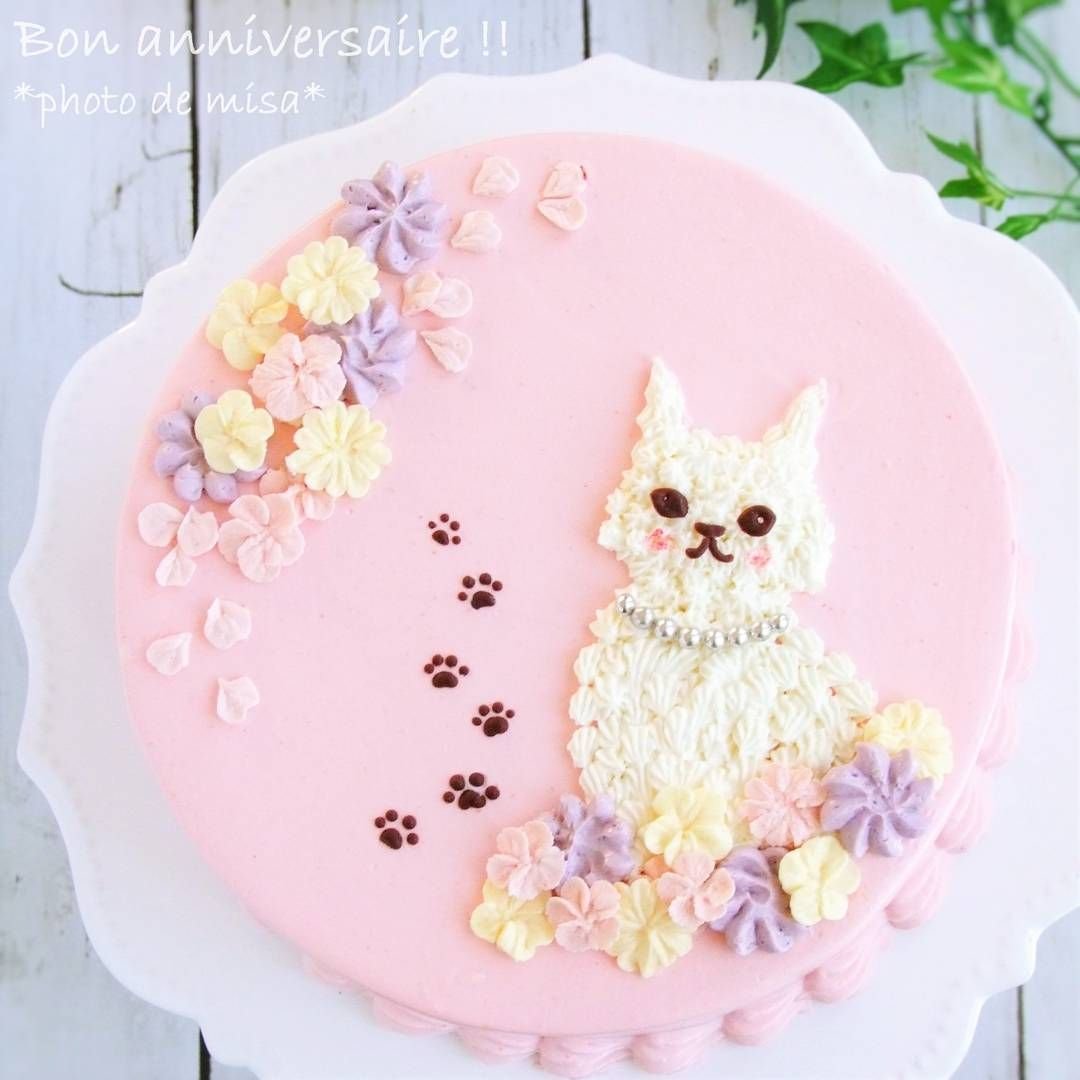 Кошечка из мастики на торт