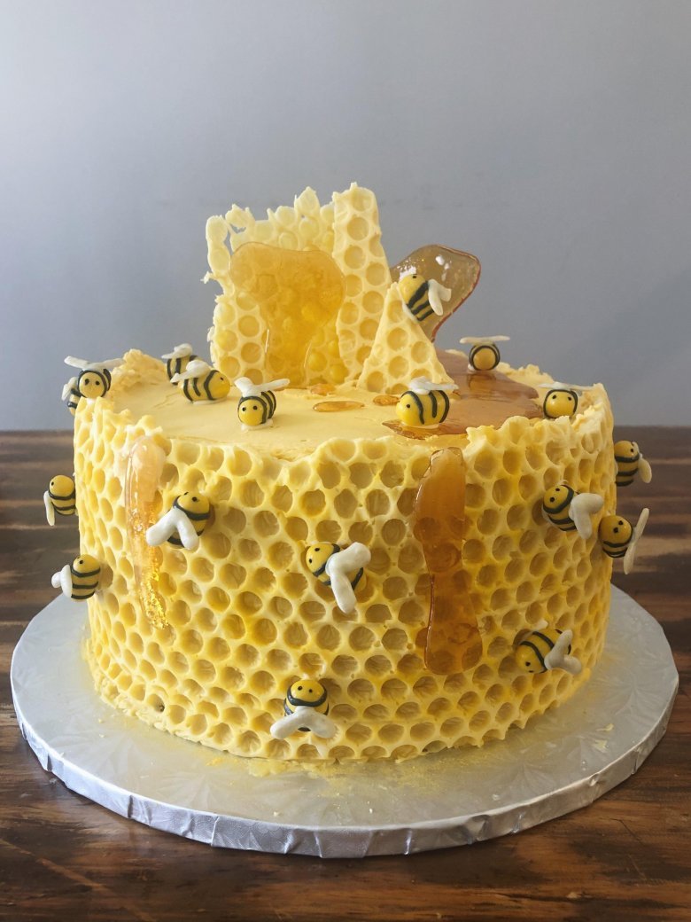 Кремовый торт для пчеловода