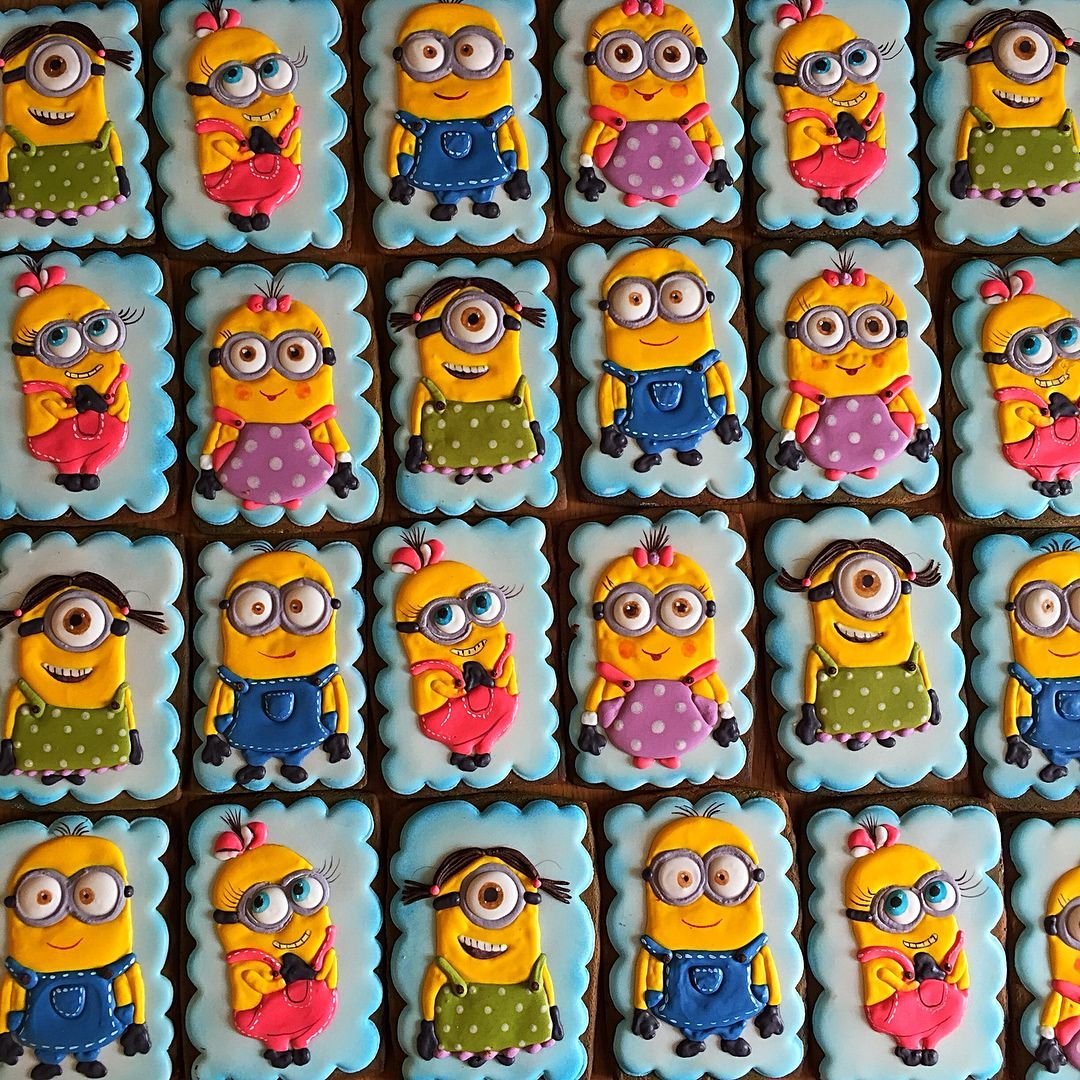 Торт Миньоны с пряниками