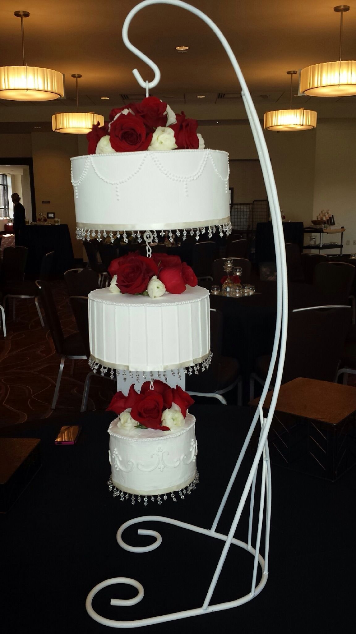 Подставка для свадебного торта с подсветкой