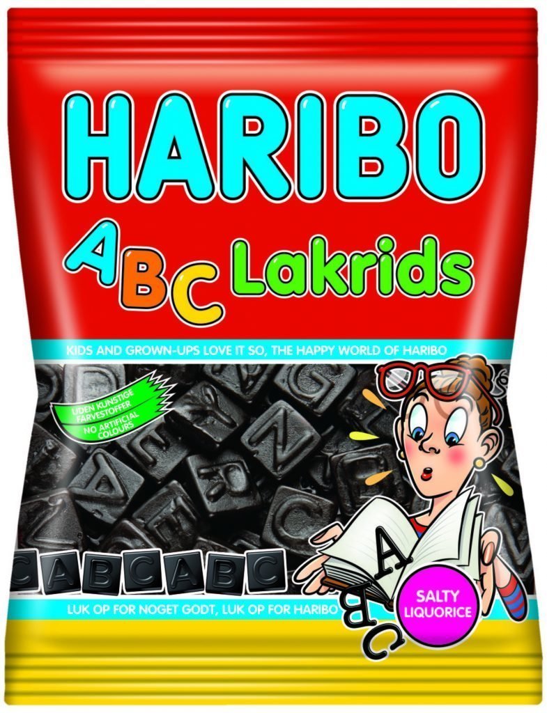 Ассорти жевательных конфет с лакрицей Woogie Liquorice Allsorts 400 гр