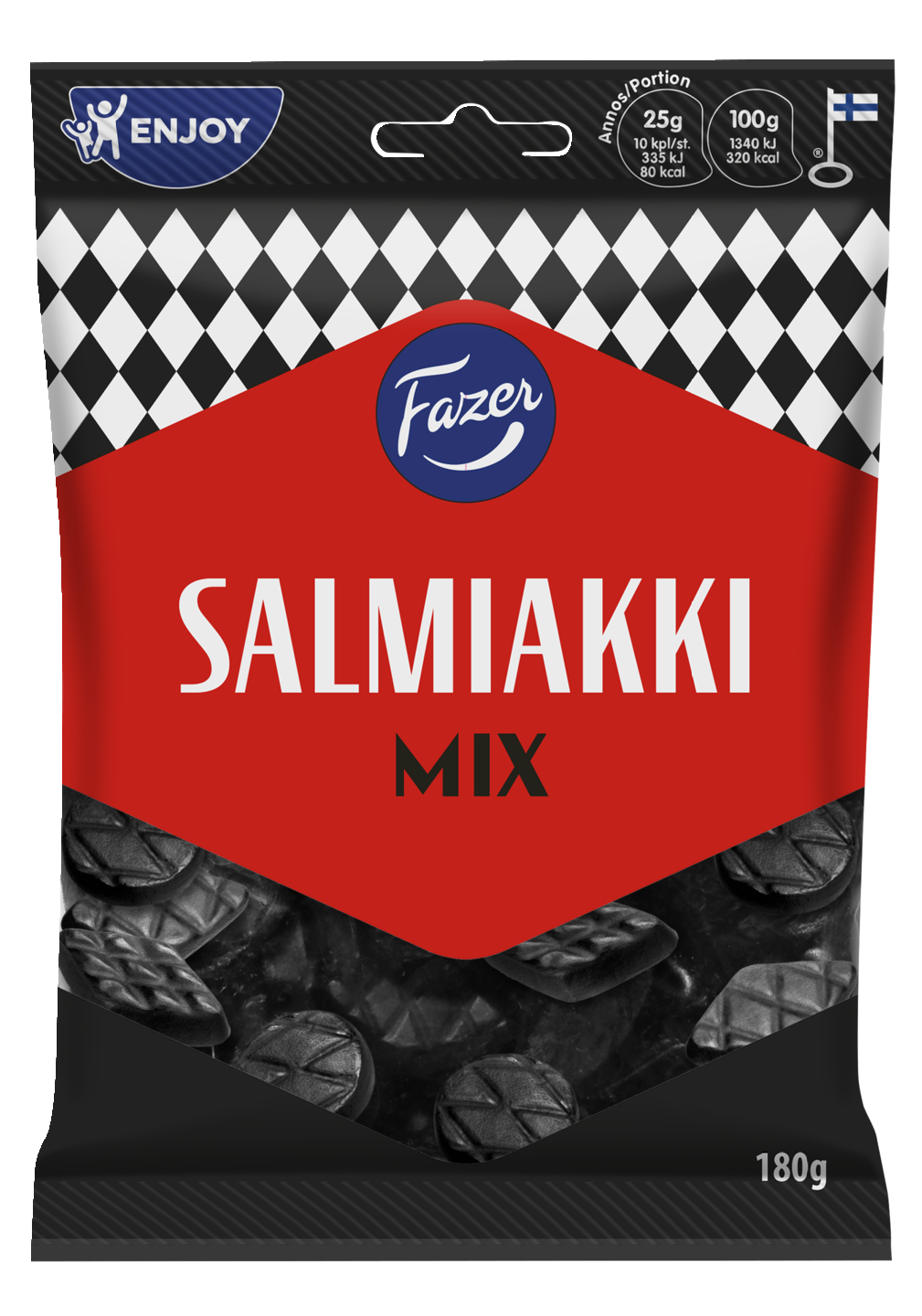 Финская лакрица Salmiakki