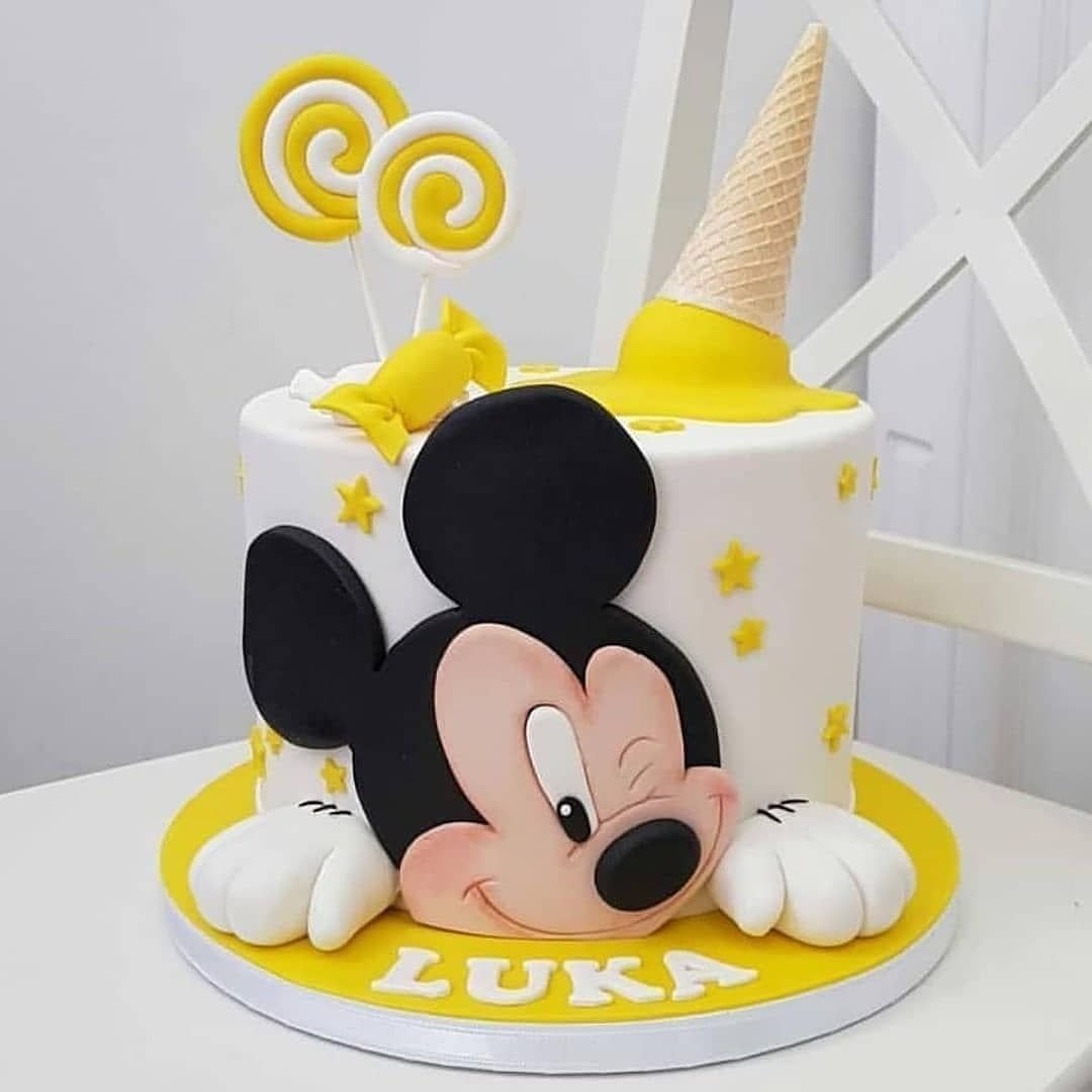 Boy Birthday Cake Mickey Mouse